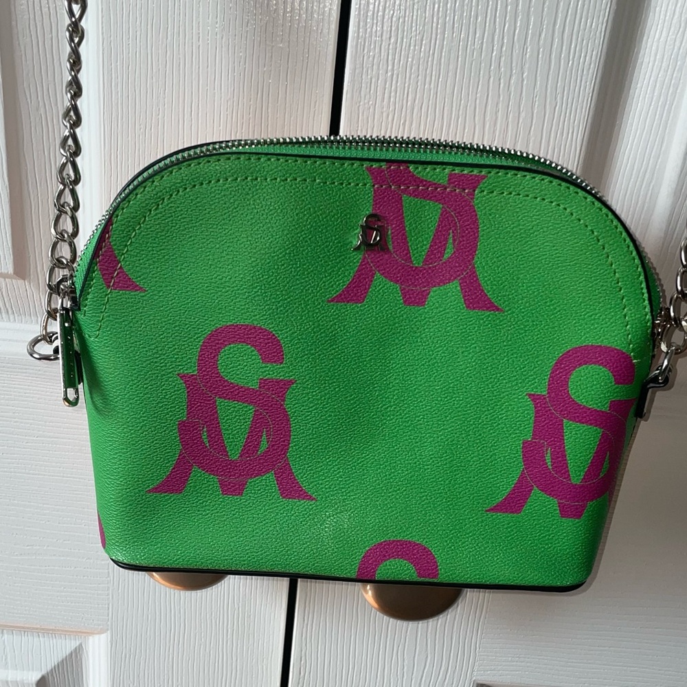 Steve Madden Green and Orange Crossbody Bag